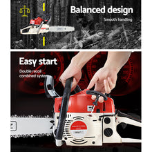 Load image into Gallery viewer, Giantz Petrol Chainsaw Commercial E-Start 18''