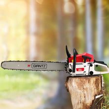 Load image into Gallery viewer, Giantz Petrol Commercial Chainsaw 24" Bar Chain Saw E-Start Tree