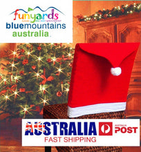 Load image into Gallery viewer, Christmas Chair Seat Cover Decoration Xmas Dinner Party Santa Gift-Large Chair deco