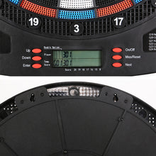 Load image into Gallery viewer, 13.5" Dartboard Dart Board with Soft Tip Darts Electronic Scorer 32 Games
