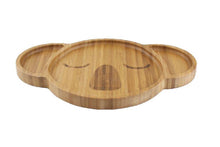 Load image into Gallery viewer, Toddlers mealtime Plate 100% sustainable bamboo-Karri the Koala-Food contact grade production