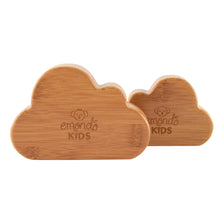Load image into Gallery viewer, Toddlers mealtime Egg holders 100% sustainable bamboo Cloud Dippy Cups (Set of 2)