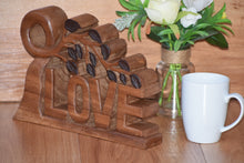 Load image into Gallery viewer, Mothers Day Gift Wooden carved LOVE words decoration 33 cm long