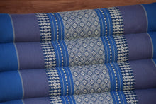 Load image into Gallery viewer, Thai kapok cushion Thai Triangle Pillow Backrest Cushion Kapok Filled_Light BLUE or RED