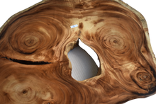 Load image into Gallery viewer, Large exquisite Saur Wood Round Coffee Table, large circumference 118 cm x 112 cm x 9 cm one of kind 100% unique designed by nature