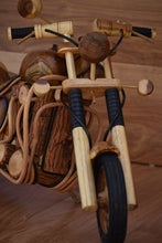 Load image into Gallery viewer, Fathers Day Gift Wood Motor bike model carved large 65cm length-YES sixty five cm !