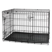 Load image into Gallery viewer, Dog Wire Crate X-Large - Portable Collapsible Travel Kennel - Pet Puppy Cage-1