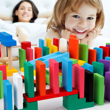 Load image into Gallery viewer, Mini wooden building blocks,120 Piece 12 Colours, made from New Zealand Pine block building toy