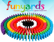 Load image into Gallery viewer, Mini wooden building blocks,120 Piece 12 Colours, made from New Zealand Pine block building toy