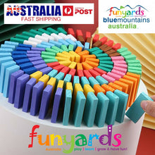 Load image into Gallery viewer, Mini wooden building blocks,120 Piece 12 Colours, made from New Zealand Pine block building toy