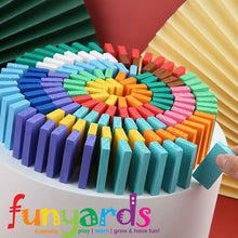 Load image into Gallery viewer, Mini wooden building blocks,120 Piece 12 Colours, made from New Zealand Pine block building toy