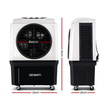 Load image into Gallery viewer, Devanti Evaporative Air Cooler Industrial Commercial Portable Water Fan Workshop