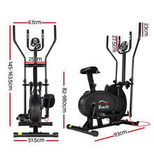Load image into Gallery viewer, Everfit 5in1 Elliptical Cross Trainer Exercise Bike Bicycle Home Gym Fitness Machine Running Walking