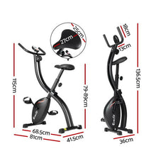 Load image into Gallery viewer, Everfit Exercise Bike X-Bike Folding Magnetic Bicycle Cycling Flywheel Fitness Machine