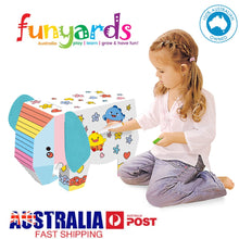 Load image into Gallery viewer, Cardboard pretend ELEPHANT - 3D DIY craft ELEPHANT Animal -easy build decorate