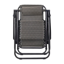 Load image into Gallery viewer, Gardeon Set of 2 Zero Gravity Chairs Reclining Outdoor Furniture Sun Lounge Folding Camping Lounger Grey