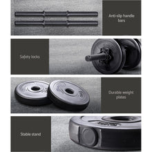 Load image into Gallery viewer, Everfit 12KG Dumbbells Dumbbell Set Weight Plates Home Gym Fitness Exercise