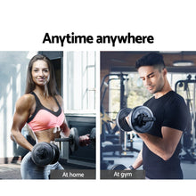 Load image into Gallery viewer, Everfit 12KG Dumbbells Dumbbell Set Weight Plates Home Gym Fitness Exercise