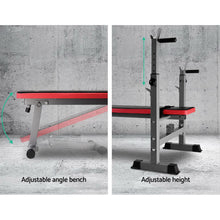 Load image into Gallery viewer, Everfit Multi-Station Weight Bench Press Weights Equipment Fitness Home Gym Red