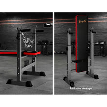 Load image into Gallery viewer, Everfit Multi-Station Weight Bench Press Weights Equipment Fitness Home Gym Red