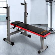 Load image into Gallery viewer, Everfit Multi-Station Weight Bench Press Weights Equipment Fitness Home Gym Red