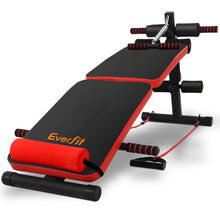 Load image into Gallery viewer, Everfit Adjustable Sit Up Bench Press Weight Gym Home Exercise Fitness Decline