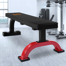 Load image into Gallery viewer, Everfit Fitness Flat Bench Weight Press Gym Home Strength Training Exercise