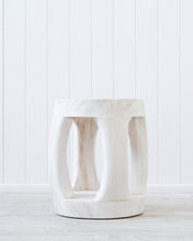 Load image into Gallery viewer, Timber Stool - Woodsworth - White Wash - 31x40x31cm set of TWO (2).