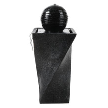 Load image into Gallery viewer, Gardeon Solar Powered Water Fountain Twist Design with Lights