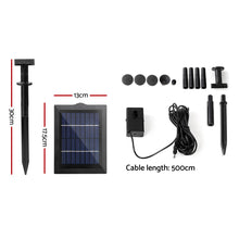Load image into Gallery viewer, Gardeon Solar Pond Pump Water Fountain Outdoor Powered Submersible Filter 4FT
