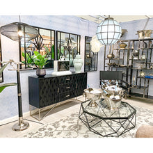 Load image into Gallery viewer, Langley Coffee Table industrial look of spun iron