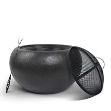 Load image into Gallery viewer, Grillz Outdoor Portable Fire Pit Bowl Wood Burning Patio Oven Heater Fireplace