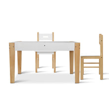 Load image into Gallery viewer, Keezi Kids Table and Chair Set Activity Chalkboard Toys Storage Desk Drawing