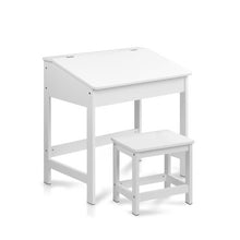Load image into Gallery viewer, Keezi Kids Table Chairs Set Children Drawing Writing Desk Storage Toys Play