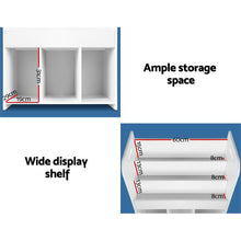 Load image into Gallery viewer, Keezi Kids Bookcase Childrens Bookshelf Display Cabinet Toys Storage Organizer