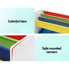 Load image into Gallery viewer, Keezi Kids Bookcase Childrens Bookshelf Toy Storage Organizer Display Rack Book