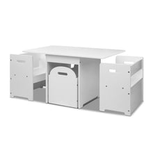 Load image into Gallery viewer, Keezi Kids Multi-function Table and Chair Hidden Storage Box Toy Activity Desk