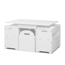 Load image into Gallery viewer, Keezi Kids Multi-function Table and Chair Hidden Storage Box Toy Activity Desk