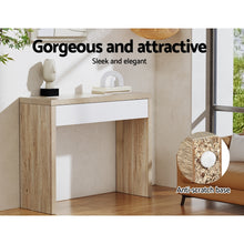 Load image into Gallery viewer, onsole Table Hallway Sofa Table Entry Desk With Storage Drawer 100CM