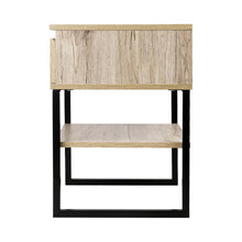 Load image into Gallery viewer, Artiss Chest Style Metal Bedside Table