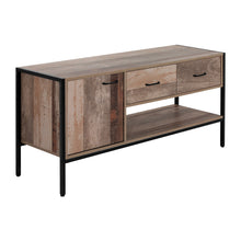 Load image into Gallery viewer, Artiss TV Stand Entertainment Unit Storage Cabinet Industrial Rustic Wooden 120cm
