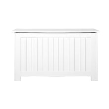 Load image into Gallery viewer, Keezi Kids Wooden Toy Chest Storage Blanket Box White Children Room Organiser