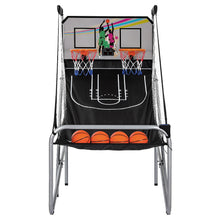 Load image into Gallery viewer, Basketball Arcade Game Electronic Scorer 8 Games Double Shoot Grey