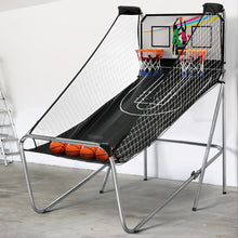 Load image into Gallery viewer, Basketball Arcade Game Electronic Scorer 8 Games Double Shoot Grey