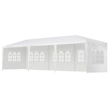 Load image into Gallery viewer, Instahut Gazebo 3x9m Outdoor Marquee side Wall Gazebos Tent Canopy Camping White 5 Panel