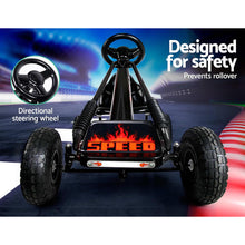 Load image into Gallery viewer, Rigo Kids Pedal Go Kart Car Ride On Toys Racing Bike Rubber Tyre Adjustable Seat