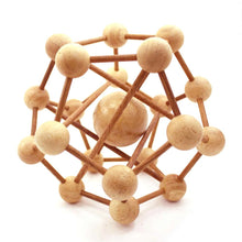 Load image into Gallery viewer, Wooden brain teaser puzzle, 3D wood puzzle, handmade-Galaxy challenge