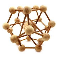 Load image into Gallery viewer, Wooden brain teaser puzzle, 3D wood puzzle, handmade-Galaxy challenge