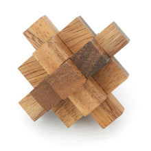Load image into Gallery viewer, brainteaser 12 puzzles set Wood in a gift box for kids or adults