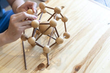 Load image into Gallery viewer, Wooden brain teaser puzzle, 3D wood puzzle, handmade-Galaxy challenge